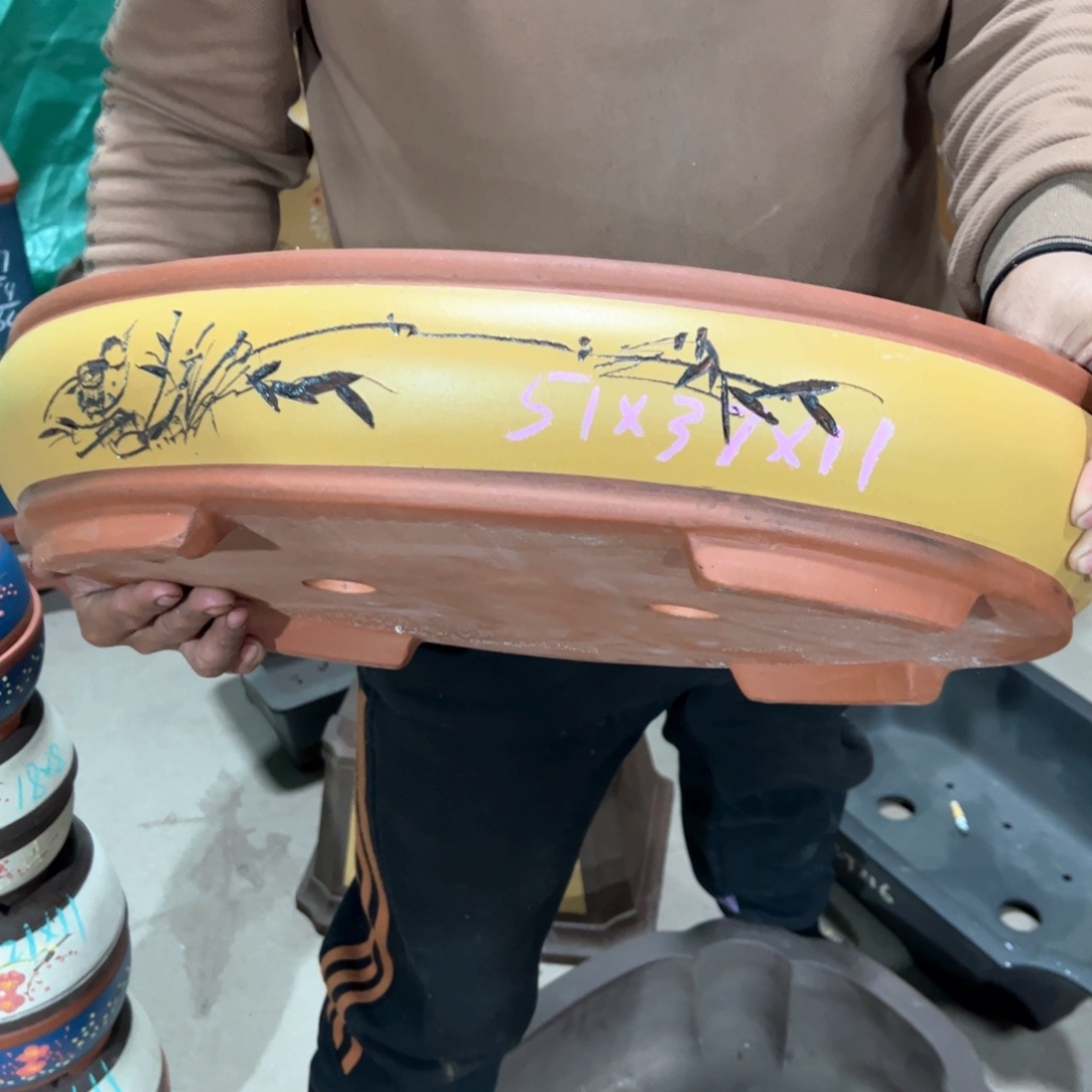 紫砂花盆紫砂花盆