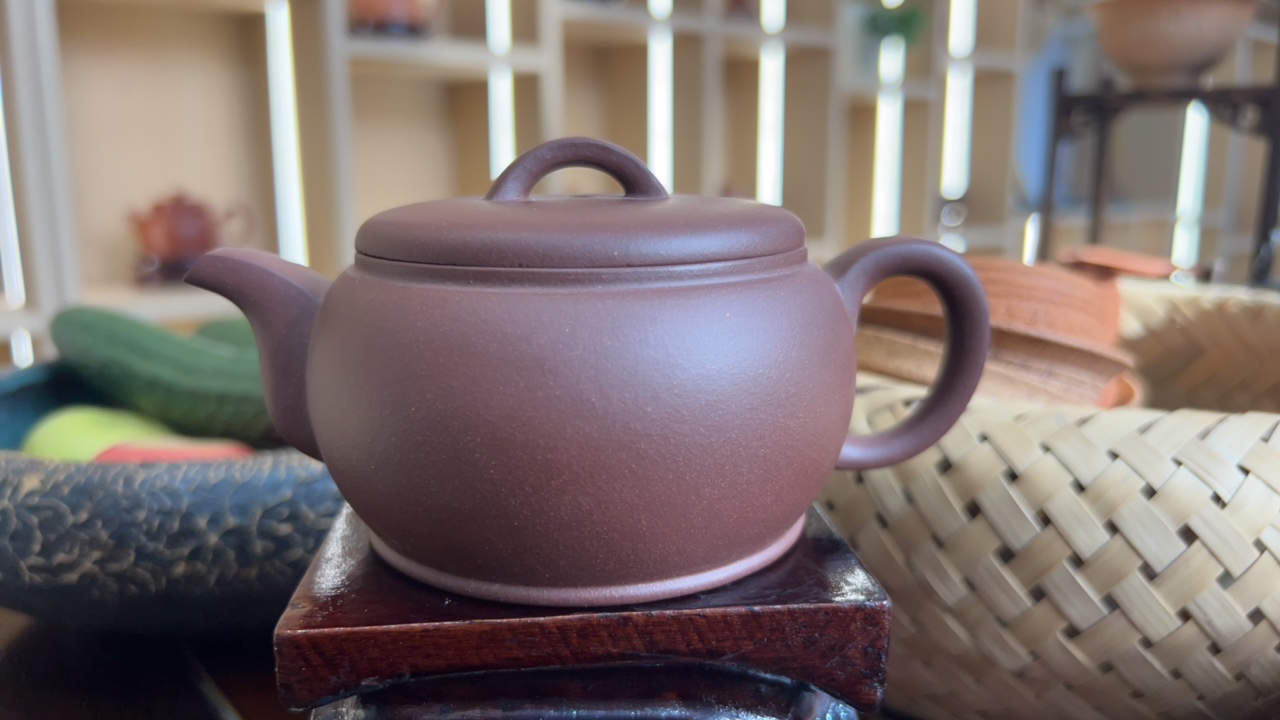 国工老师手工制作，50目紫泥，古型汉瓦