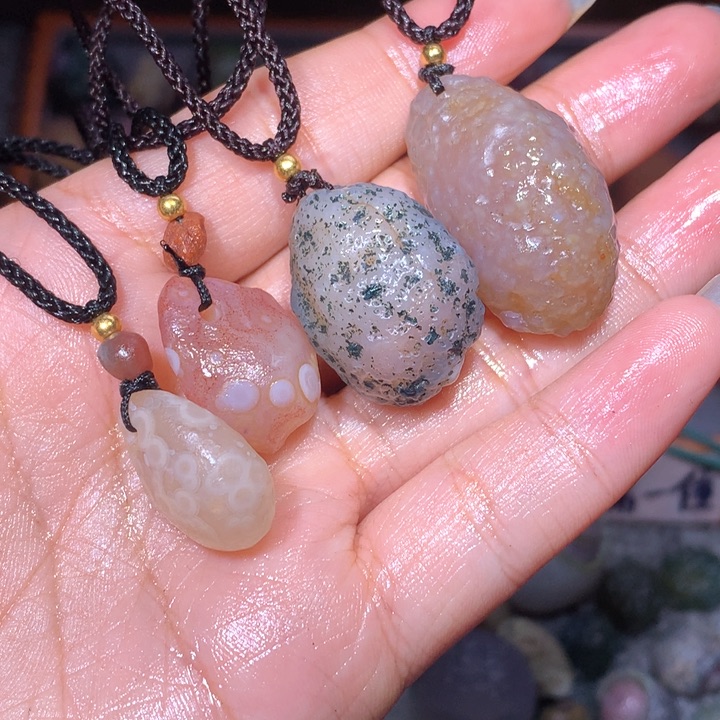 玛瑙/玉髓珠宝半成品未镶嵌