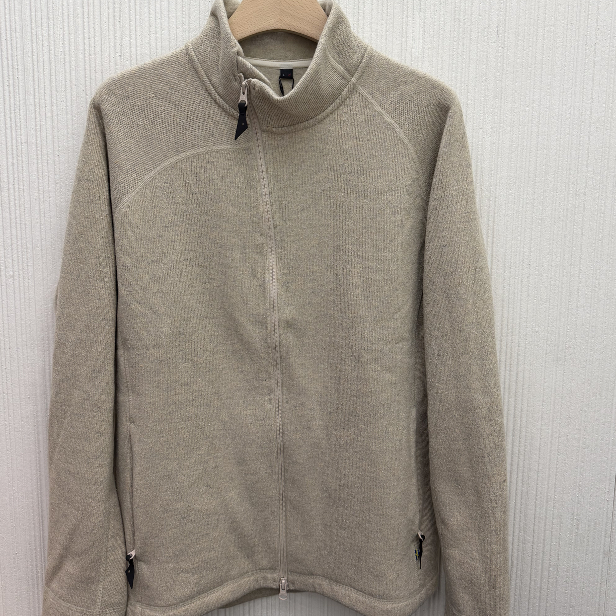 3439小边无标羊毛抓绒外套