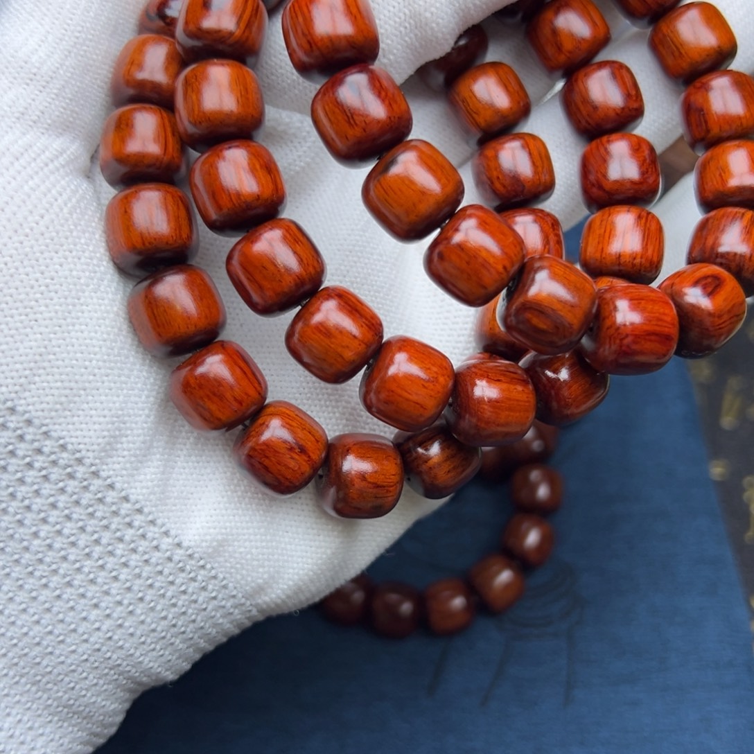 降真香手串/手链海南红降1112溏心黄黄油单圈