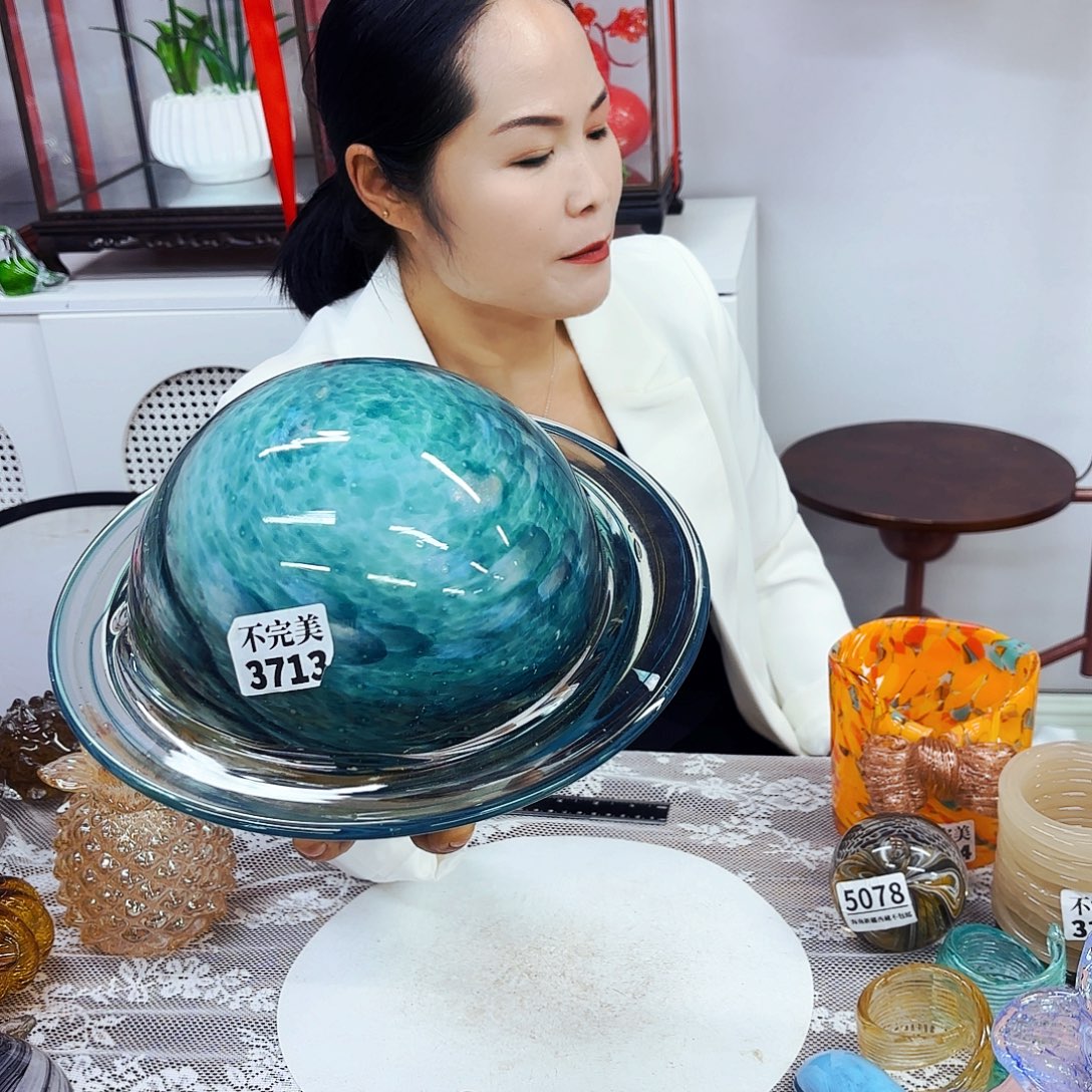 星球3713 安妮家居琉璃摆件不完美