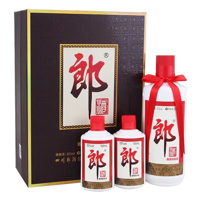 郎酒子母郎礼盒53%Vol500ML+200ML