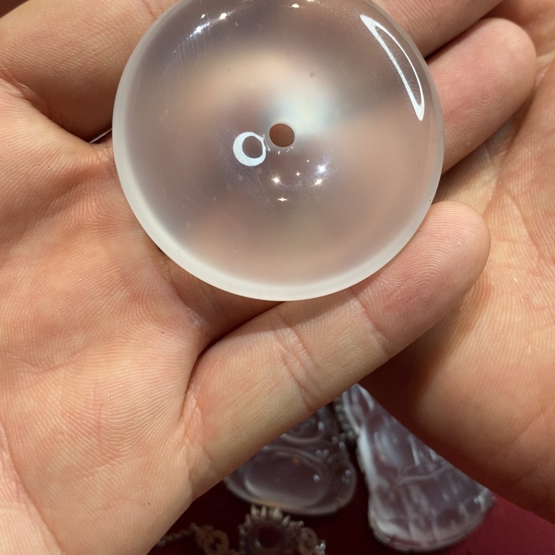 石英质玉颈饰未镶嵌秋**雨