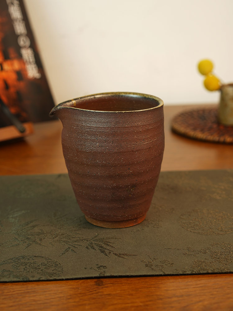 伊禾集物 日本备前烧匠人 竹崎典泰 公道杯 片口 分茶器 933#