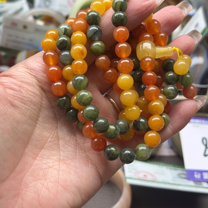 石英质玉手链未镶嵌