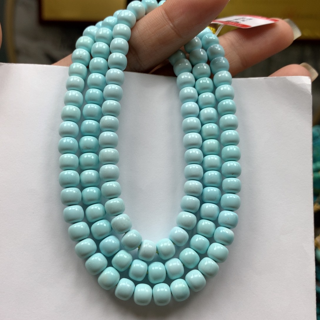 绿松石长链未镶嵌