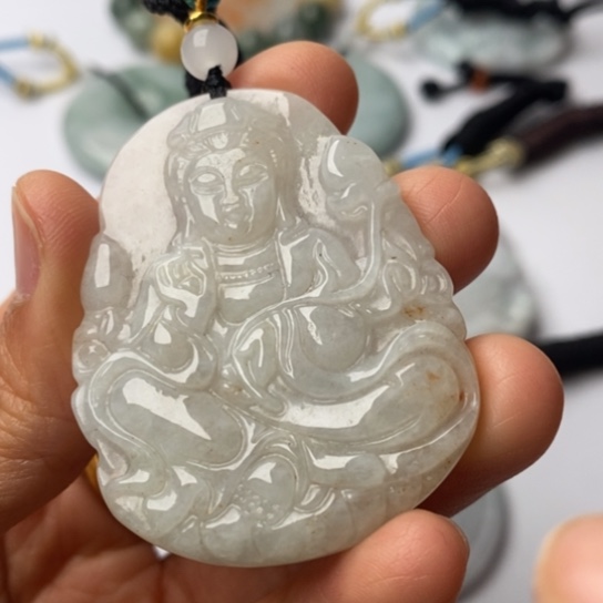 翡翠未镶嵌挂件翡翠