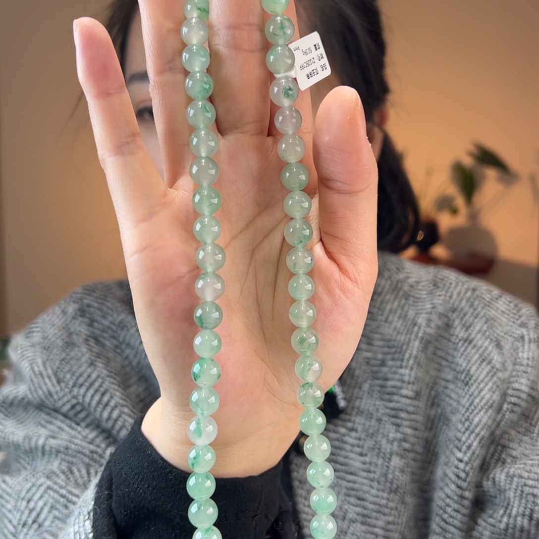 石英质玉项链未镶嵌9m m