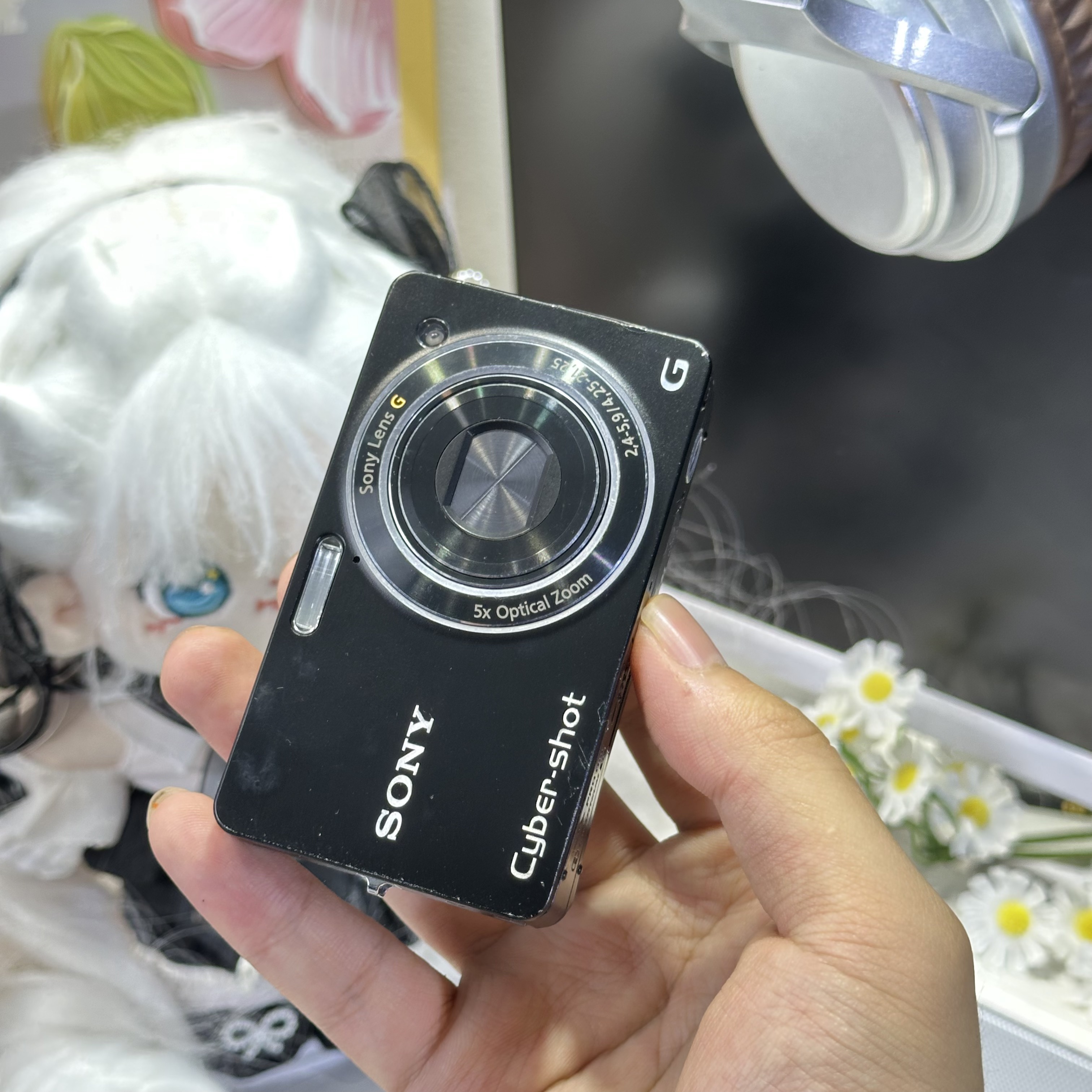 9新 Sony/索尼 索尼wx1黑色色彩感好胶片感新手带配件屏幕小印