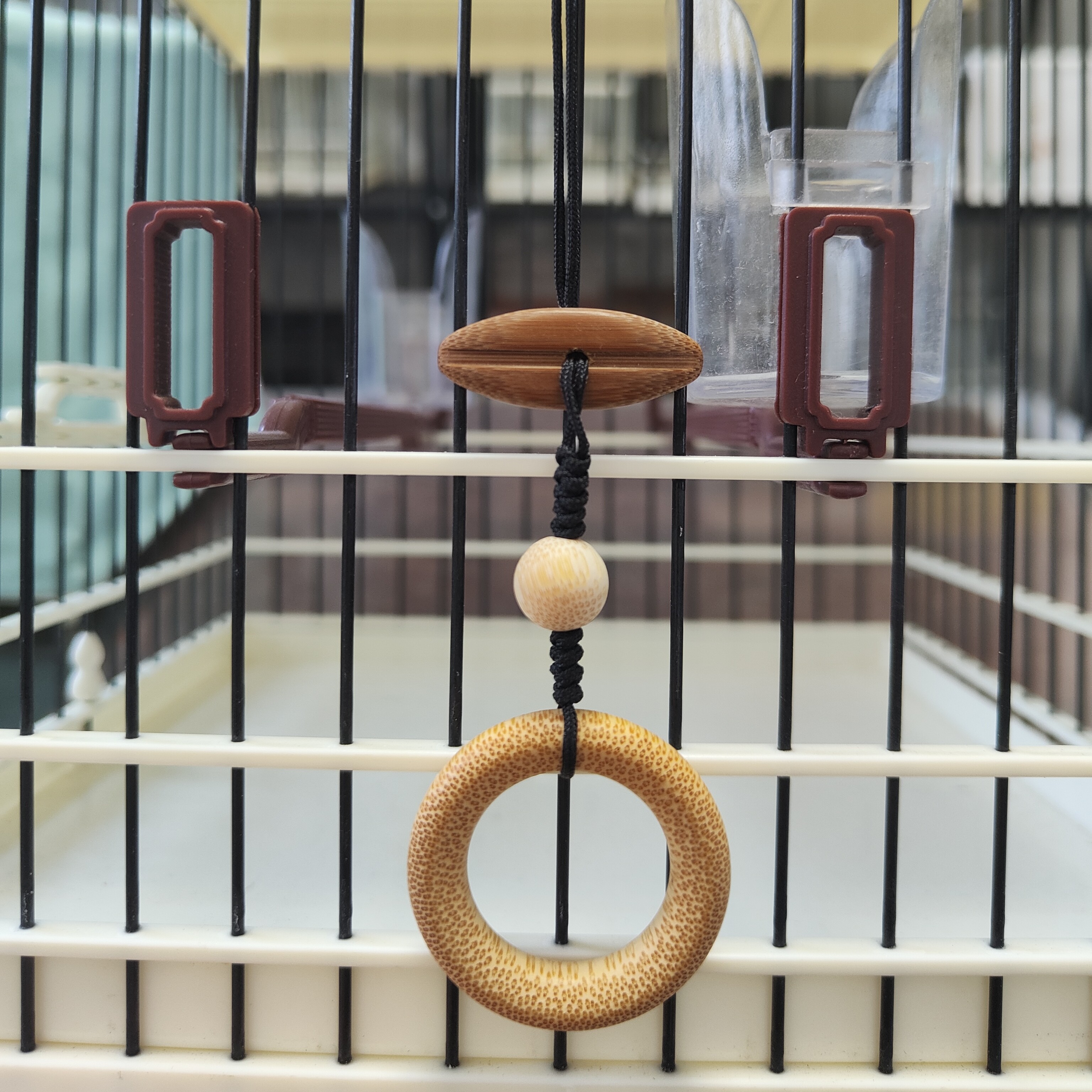 精品秀眼抛光竹手扣套装