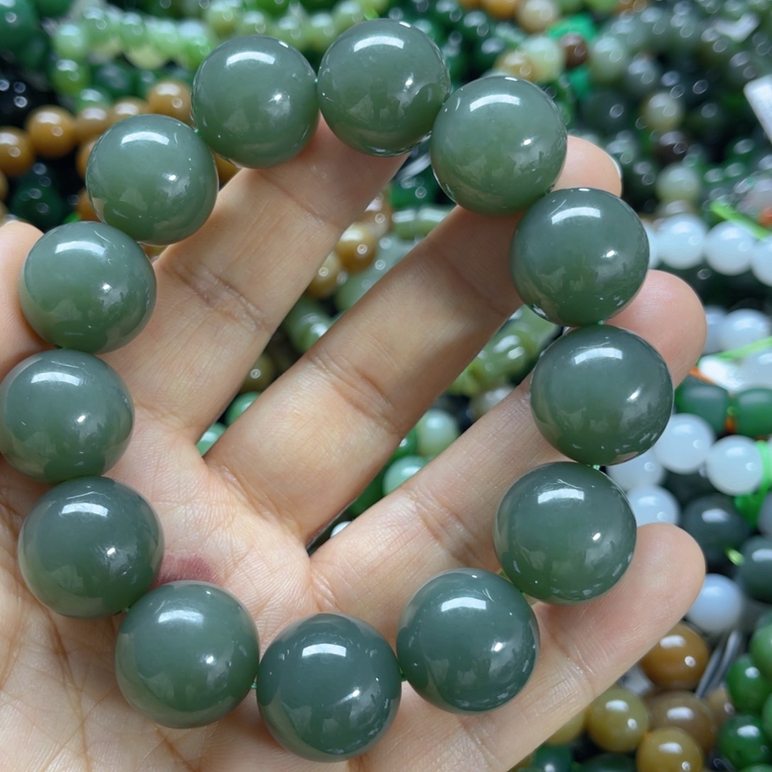 未镶嵌手串和田玉