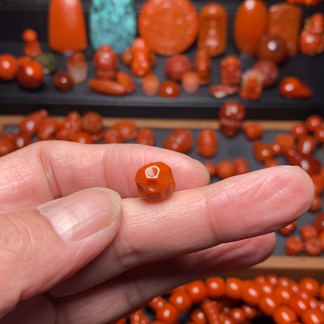 南红玛瑙精工无相9.5未镶嵌?*?