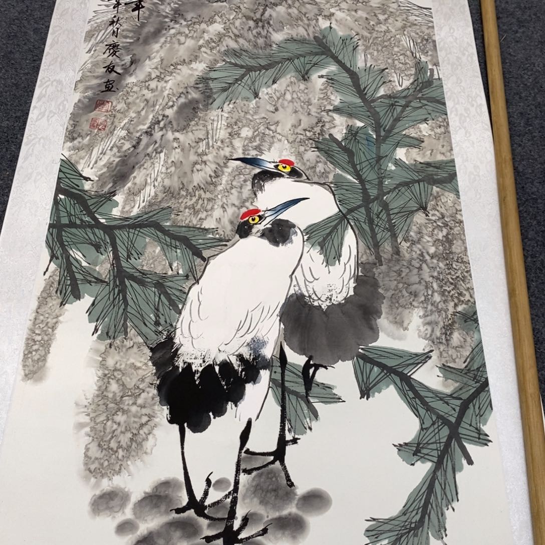 书法得*。仙鹤118118118