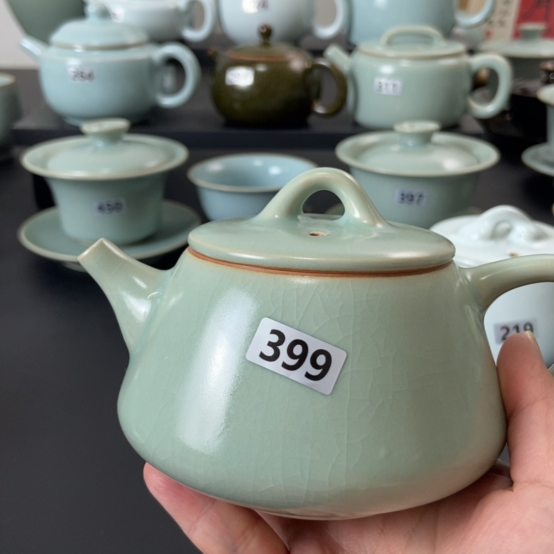 甜***子壶仿古釉石瓢仿古