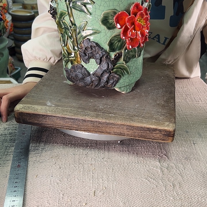 泳坤堂石湾花盆陶瓷