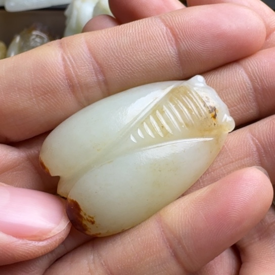 和田玉挂件未镶嵌武**工