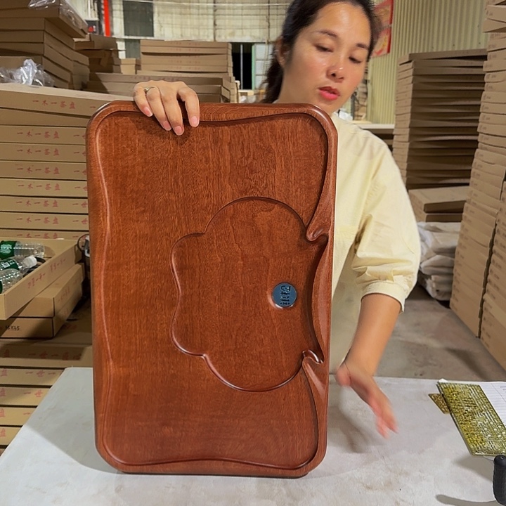 花梨木茶盘55*35尺寸