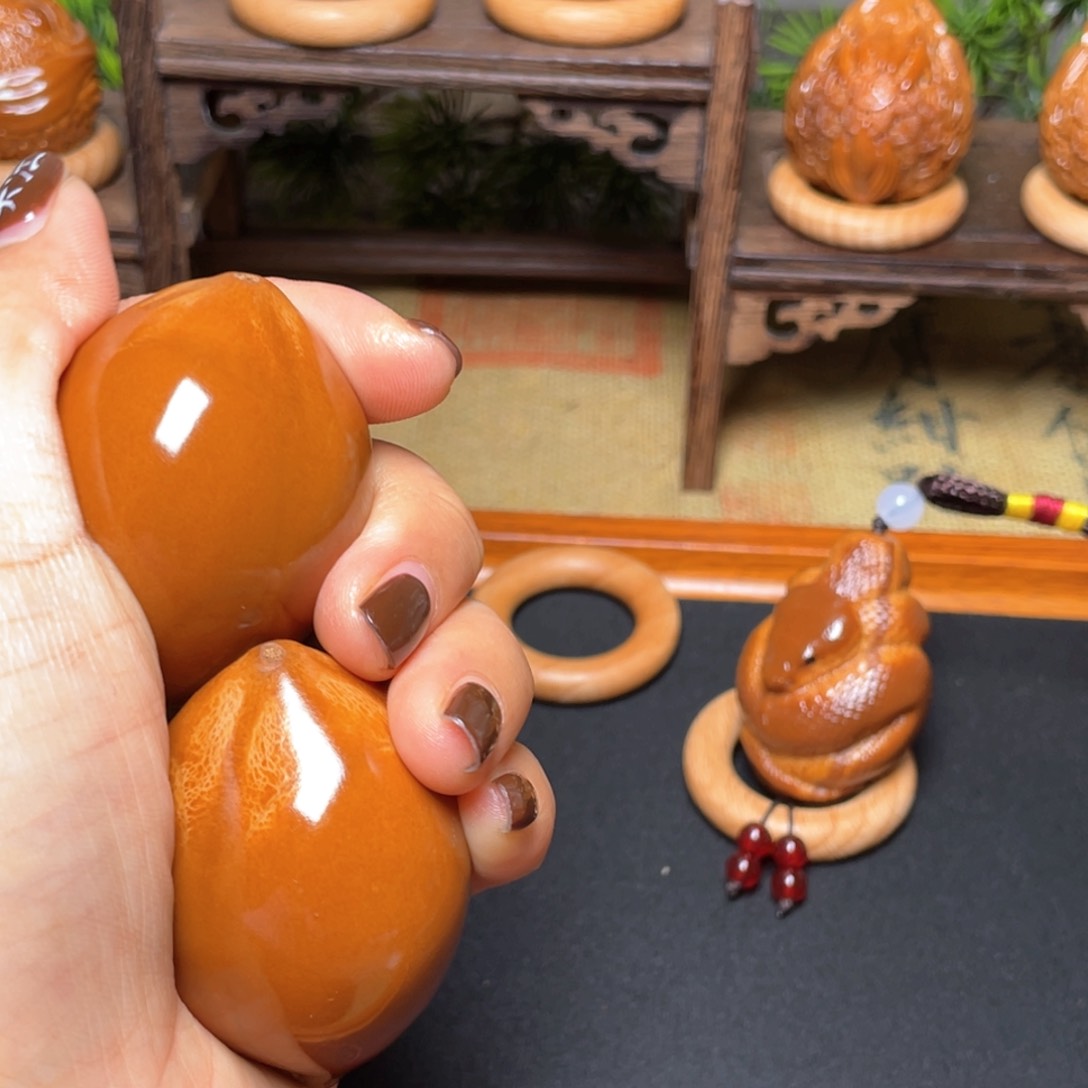 橄榄核吊坠一线天35一对