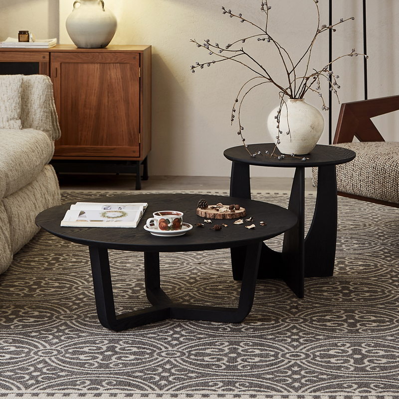 木陌家具云腾茶几简约家用茶几意式客厅可移动北欧角几极简轻奢