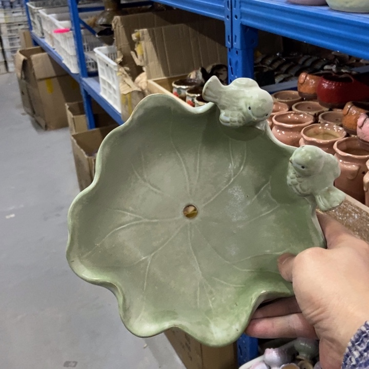 陶瓷花盆单场满9.9发18*6