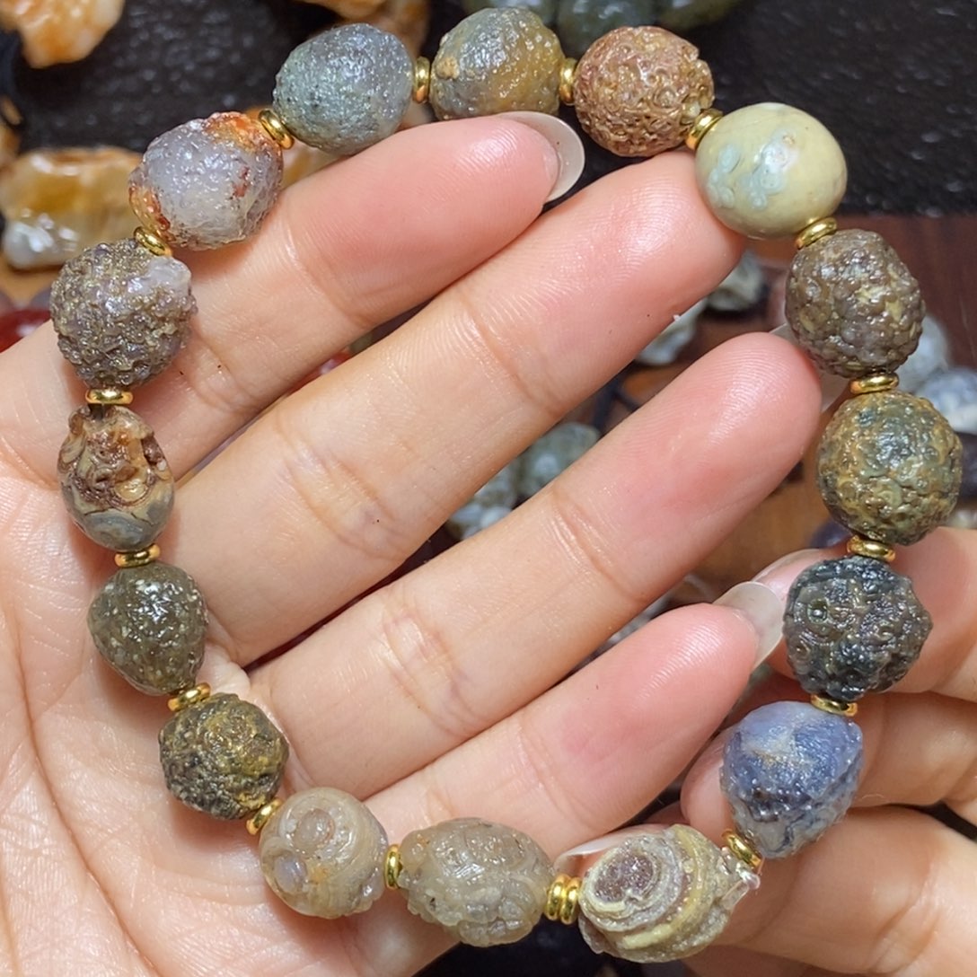 玛瑙/玉髓未镶嵌珠宝半成品