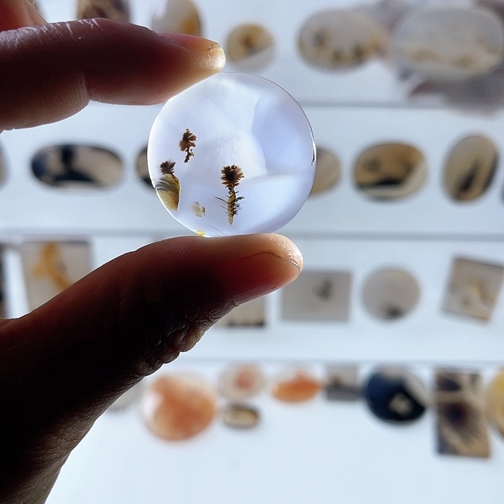 【闪购商品】玛瑙/玉髓珠宝半成品未镶嵌