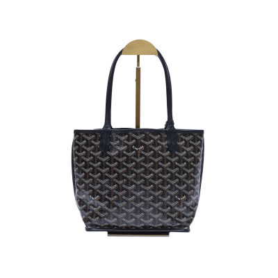 未使用 Goyard 小花Jerry双面购物袋 Mini 20 黑色