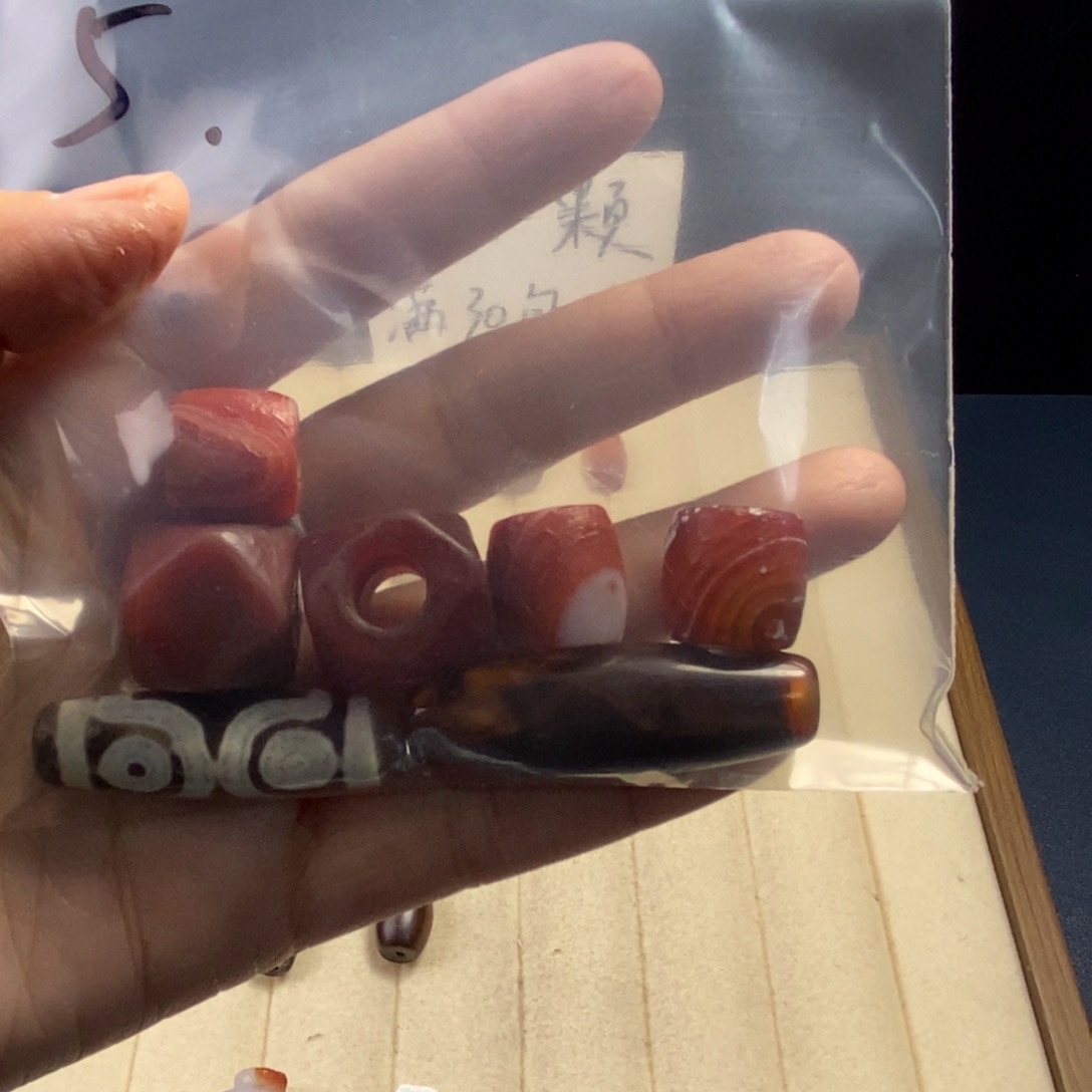 漓***草玛瑙/玉髓未镶嵌颈饰