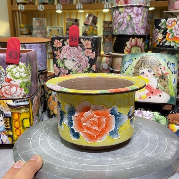 景德镇艺术手绘作品