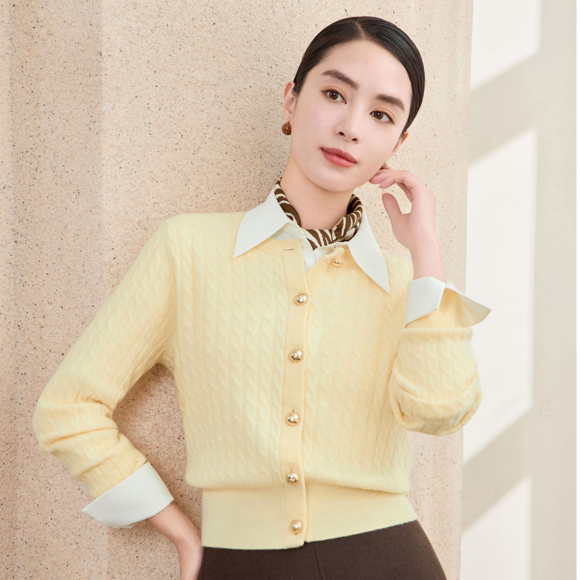 赢智尚2025秋新款百搭显瘦针织衫ZZ00508