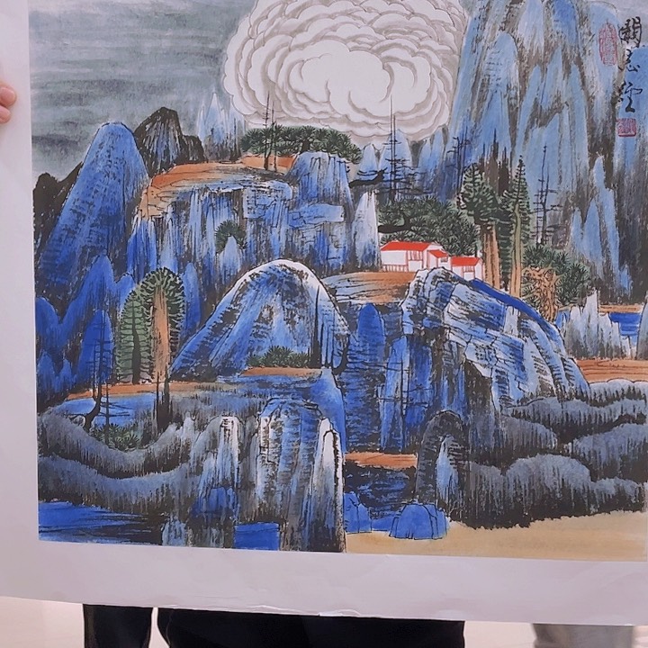 国画宋庄公选，宋庄公