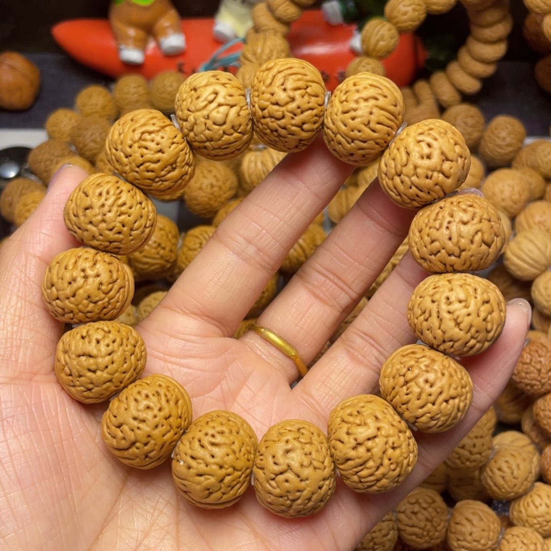 桃核手串20.5苹果园手串