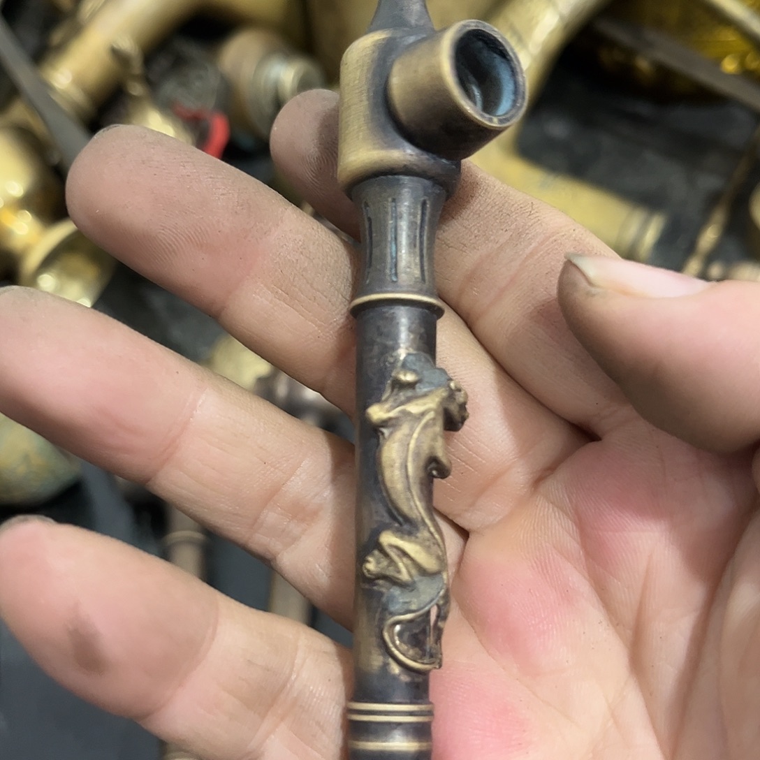 白***壶闪电购铜摆件工艺品
