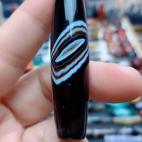 玛瑙/玉髓合金颈饰