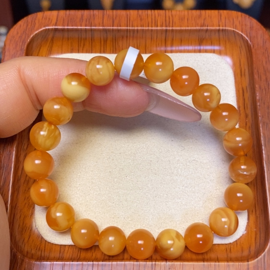 【闪购商品】蜜蜡手链未镶嵌手串