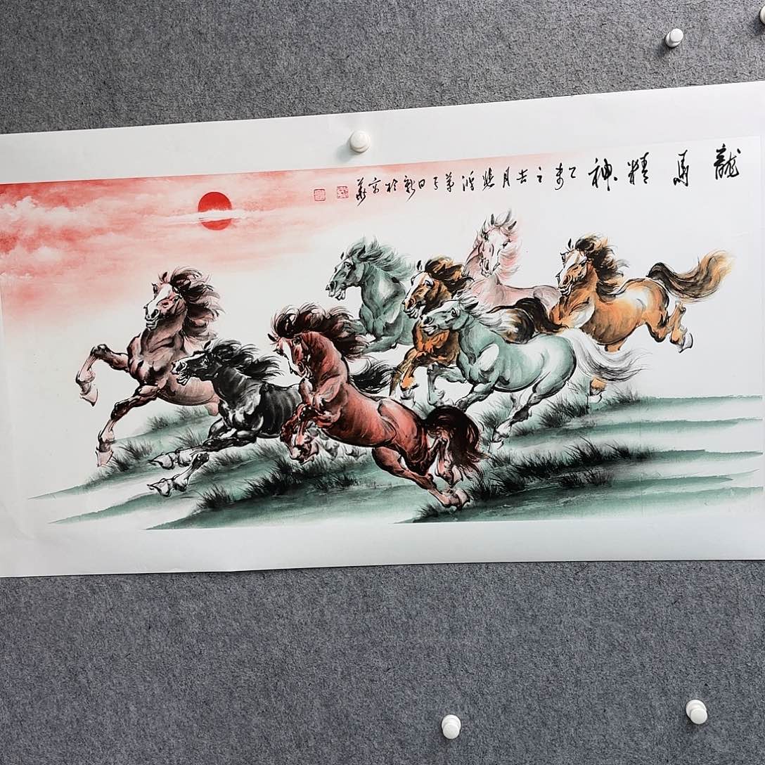 书法作品多次参加