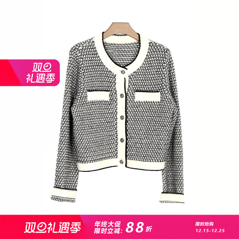 【姚领YAOLY】881H41132 开襟针织
