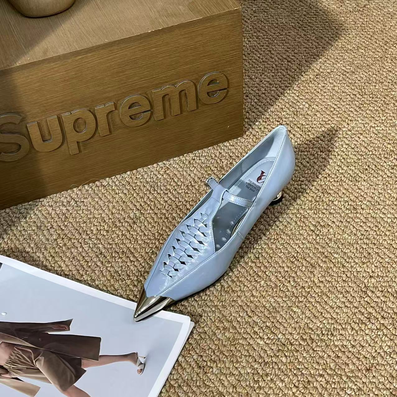 DJ时尚单鞋-A6595蓝色