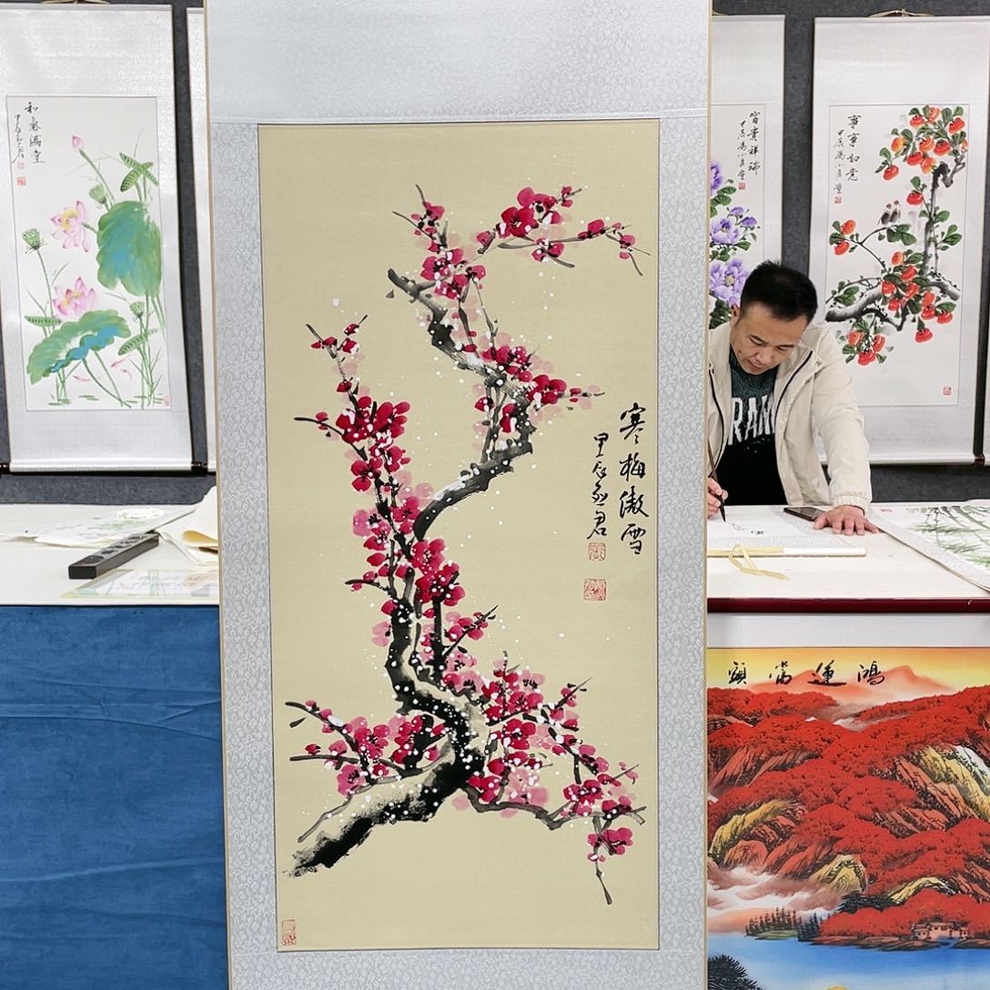 国画手绘作品绘画作品