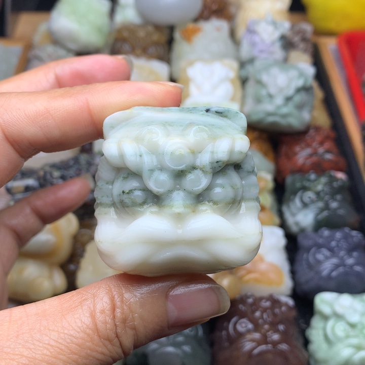 玛瑙/玉髓合金挂件