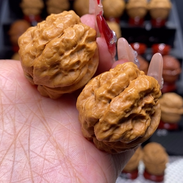 文玩核桃把件_**、赤霄金蟾1号