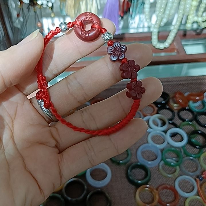 查罗石手绳未镶嵌朱砂手绳