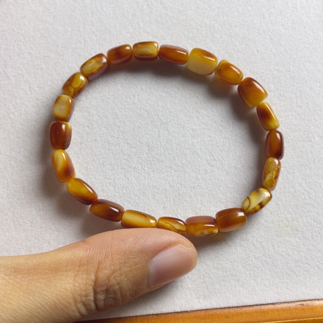 紫***姐琥珀未镶嵌裸石无