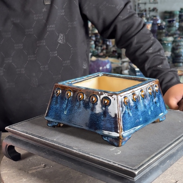 。一风堂石湾花盆 内12*6