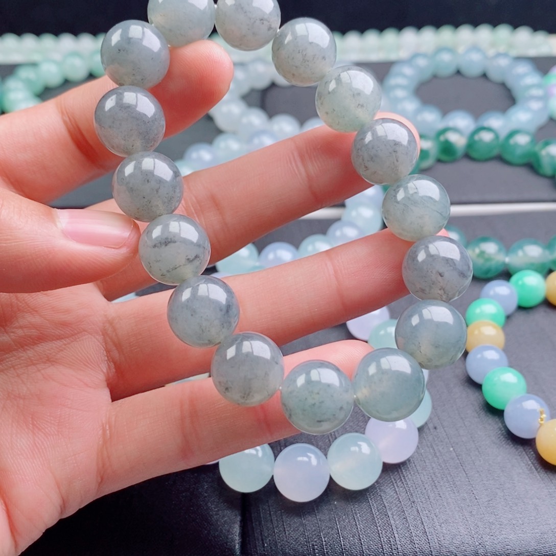 翡翠手链未镶嵌珠串