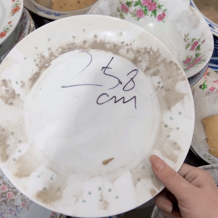 景德镇陶瓷高温瓷平盘