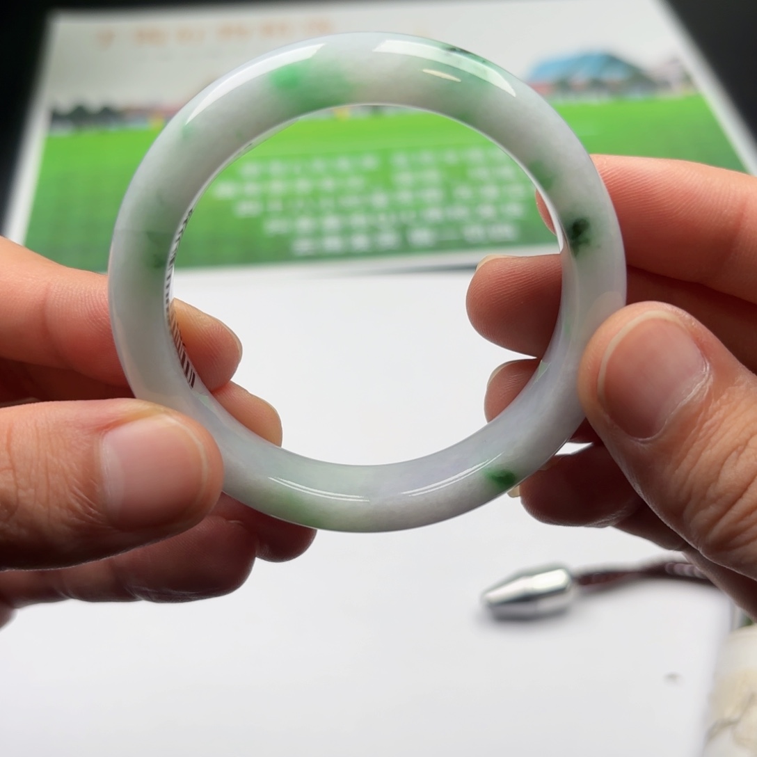 翡翠未镶嵌手镯5253x3 12