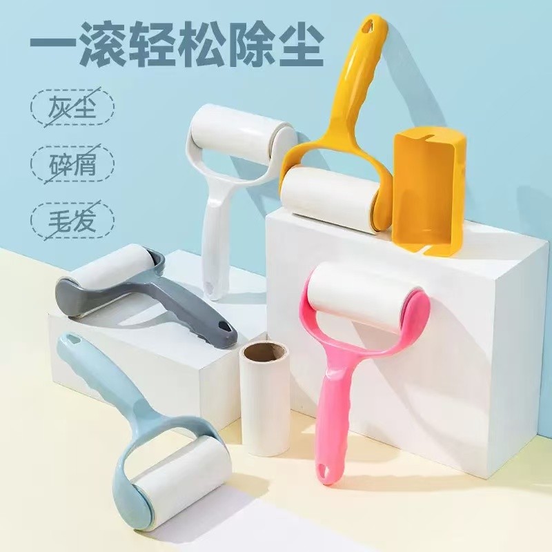粘毛器家用粘毛滚筒器可撕式宠物除毛器40撕沾毛卷纸