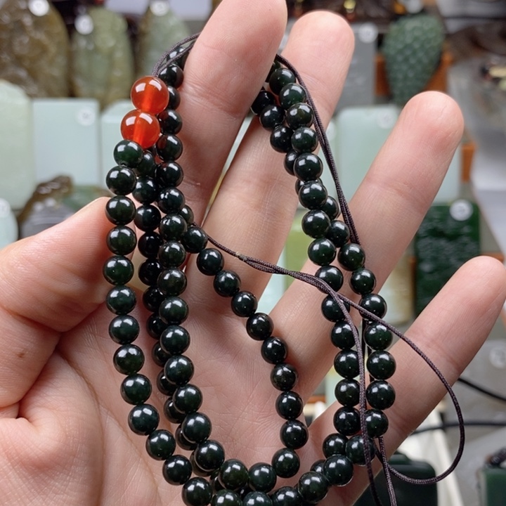 和田玉（青玉）未镶嵌颈饰